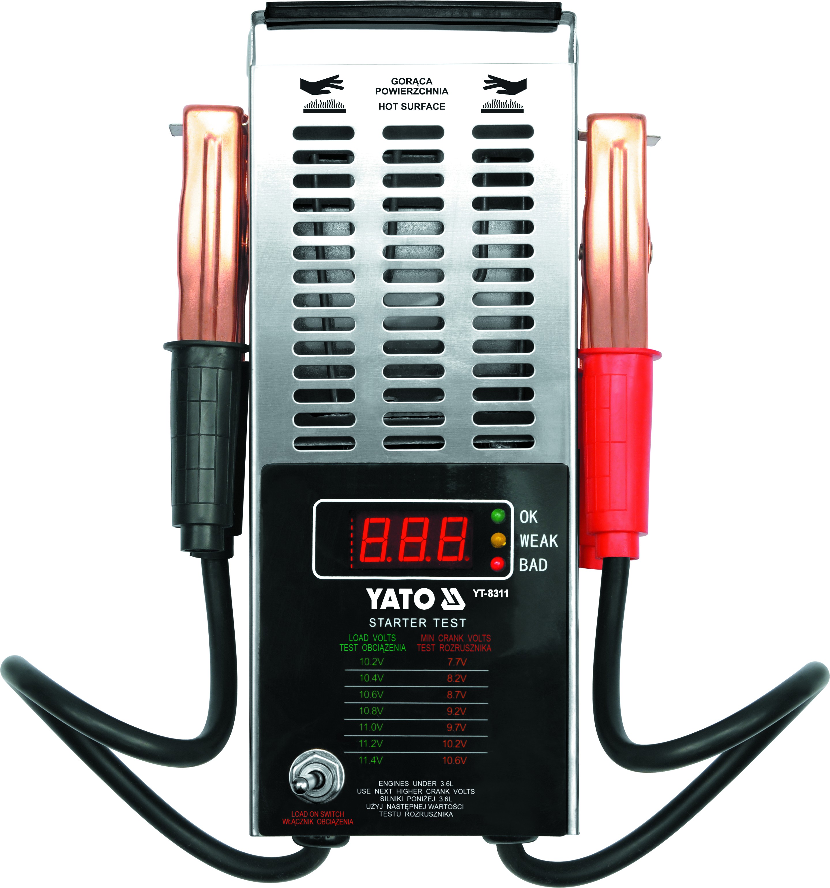 Digitálny tester autobatérie 12V Digitálny tester autobatérie 12V