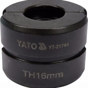 Náhradné čeľuste k lisovacím kliešťom YT-21735 typ TH 16 mm