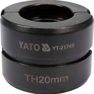 Náhradné čeľuste k lisovacím kliešťom YT-21735 typ TH 20 mm