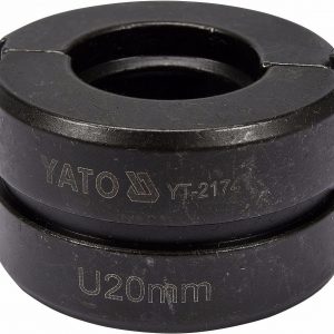 Náhradné čeľuste k lisovacím kliešťom YT-21735 typ U 20 mm