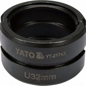 Náhradné čeľuste k lisovacím kliešťom YT-21735 typ U 32 mm