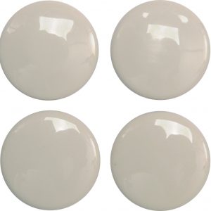 Podložky samolepiace pod nábytok biele 23 mm 8 ks