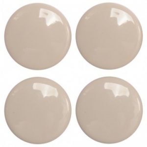 Podložky samolepiace pod nábytok biele 28 mm 4 ks