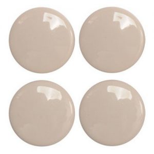Podložky samolepiace pod nábytok biele 38 mm 4 ks