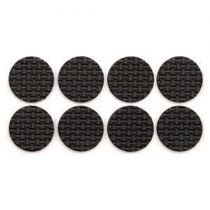 Podložky samolepiace pod nábytok čierne 38 mm 8 ks