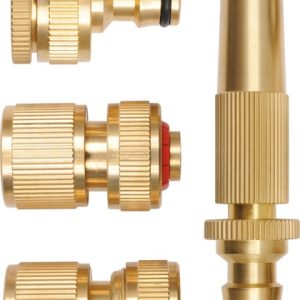 Tryska postrekovacia so spojkami 3/4" - 1" mosadz 3ks